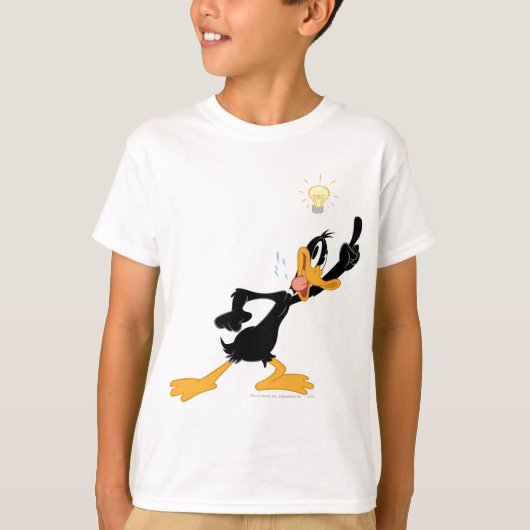 T-shirt Éclairage au-dessus de la tête de DAFFY DUCK™ (Devant)