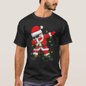 T-shirt Éclairage Dabbing Père Noël Noël Noël Noël Noël No (Devant)