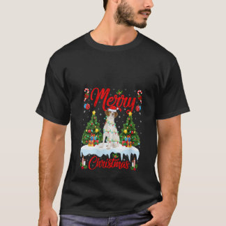 T-shirt Éclairage de l'arbre de Noël pour femmes Brittany