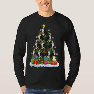 T-shirt Éclairage de Noël chapeau Australien Berger Christ