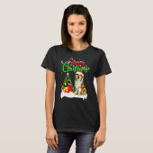T-shirt Éclairage de Noël Correspondant Père Noël Rough Co (Devant entier)