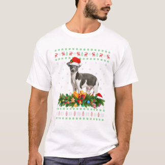 T-shirt Éclairage de Noël familial assorti