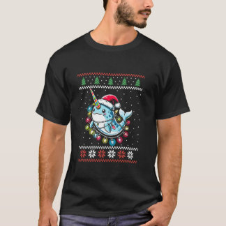 T-shirt Éclairage de Noël laid Sweater Xm
