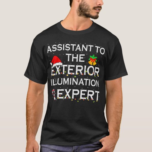 T-shirt Éclairage Extérieur Expert Lumière de Noël Déco (Devant)