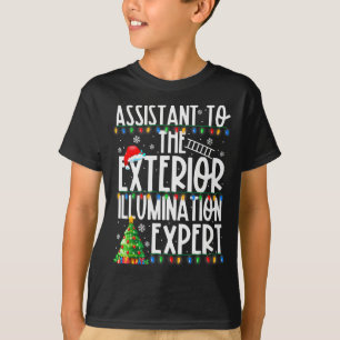 T-shirt Éclairage Extérieur Instantané Expert Noël L