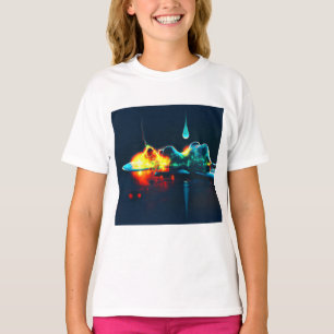 T-shirt Éclairage Liquide