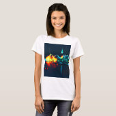 T-shirt Éclairage Liquide (Devant entier)