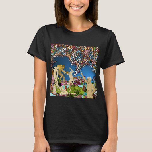 T-shirt Éclairage squelettique (Devant)