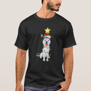 T-shirt Éclairage Xmas Tree Correspondance Père Noël Sibér