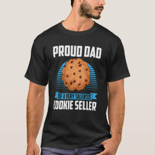 T-shirt Éclaireuse de biscuits pour vendeuse de biscuits C