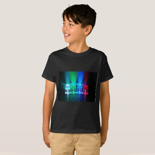 T-shirt Éclairvoyants LED (Devant entier)