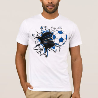 T-shirt Éclat de ballon de football