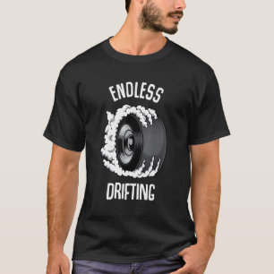 T-shirt Éclatement de la piste de dérive sans fin