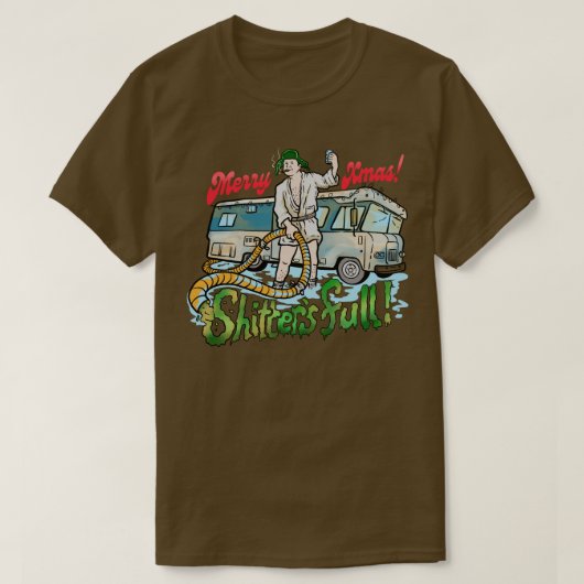 T-shirt éclats pleins (Design devant)