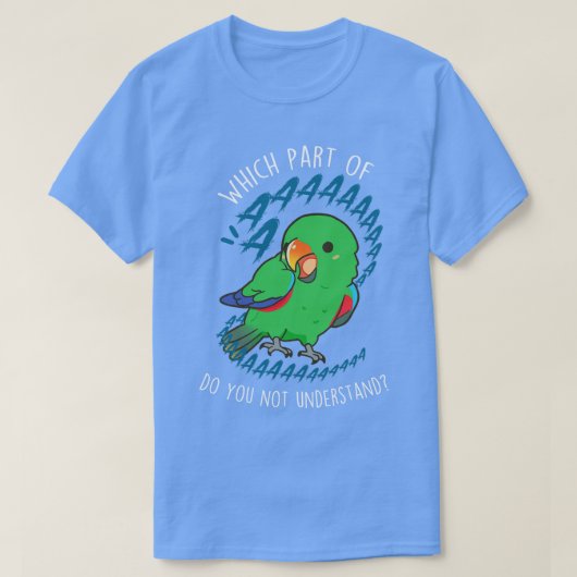 T-shirt Eclectus Homme Parrot Aaaa (Design devant)