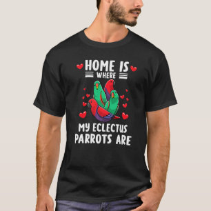 T-shirt Eclectus Parrot Bird 2