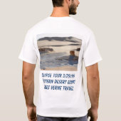 T-shirt Éclipse 2006 solaire (Dos)