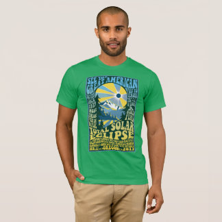 T-shirt Éclipse 2017 super de l'Orégon