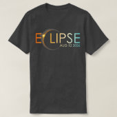 T-shirt Eclipse 2026 (Design devant)