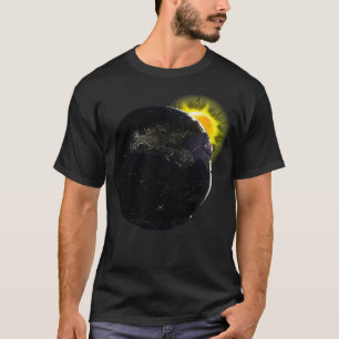 T-shirt Eclipse Astronomie Solaire