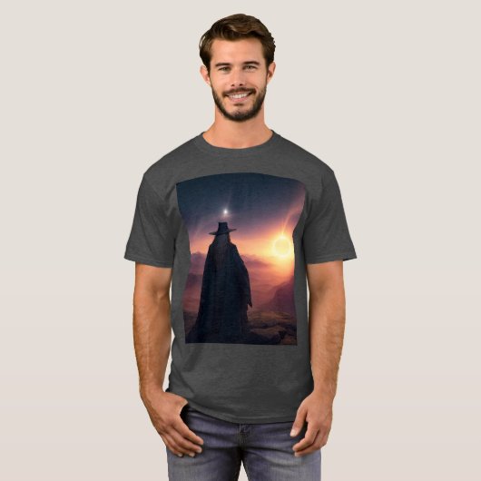 T-shirt Éclipse des visions de l'Assistant (Devant entier)