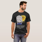 T-shirt Éclipse drôle 2024 Blague de la Lune (Devant entier)