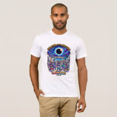 T-shirt Éclipse du siècle 2 août 2027 Groupe Cadix (Devant entier)