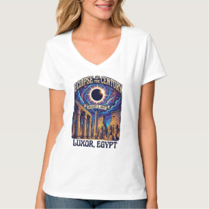 T-shirt Éclipse du siècle du 2 août 2027 à Louxor en Égypt