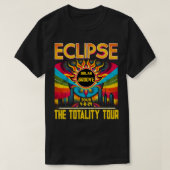 T-shirt Eclipse la visite totale 04 08 2024 (Design devant)