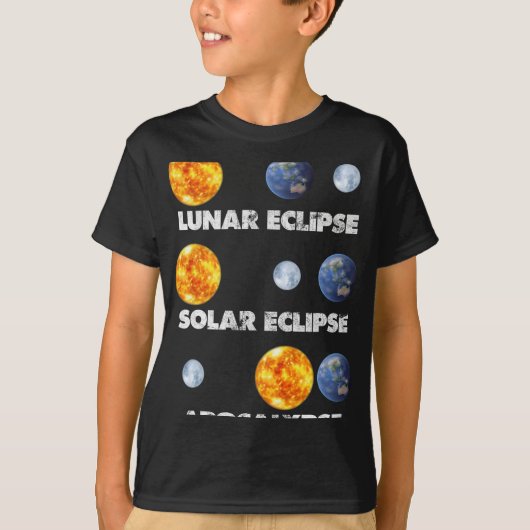 T-shirt Éclipse lunaire (Devant)