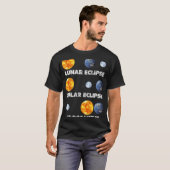 T-shirt Éclipse lunaire (Devant entier)