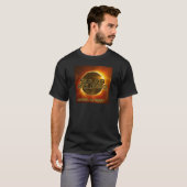 T-shirt Éclipse solaire (Devant entier)
