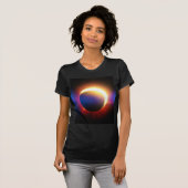 T-shirt Éclipse solaire (Devant entier)