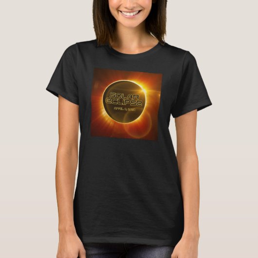 T-shirt Éclipse solaire (Devant)