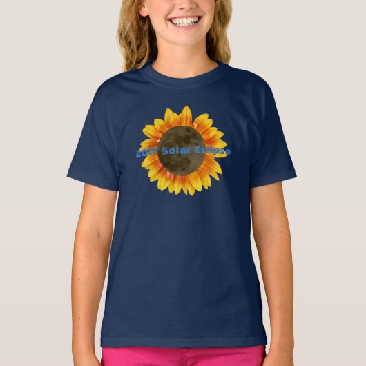 T-shirt Éclipse solaire 2017 (Devant)