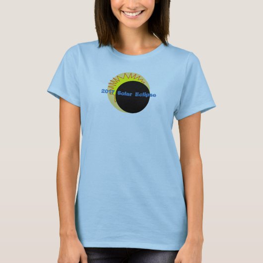 T-shirt Éclipse solaire 2017 (Devant)