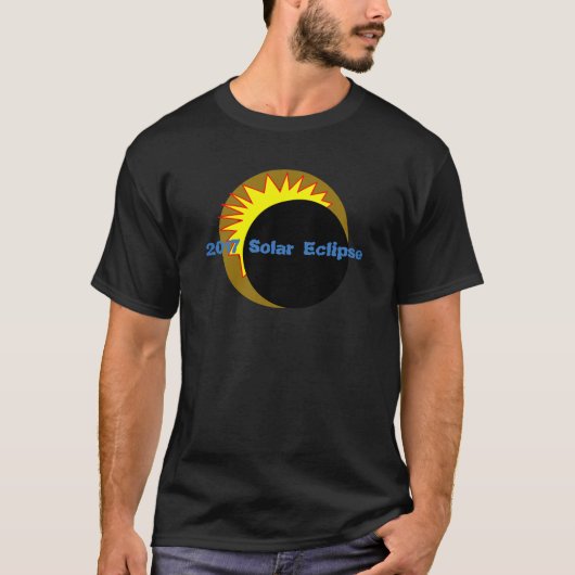 T-shirt Éclipse solaire 2017 (Devant)