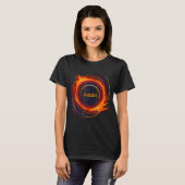 T-shirt Éclipse solaire 2024 Total Éclipse solaire (Devant entier)