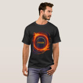 T-shirt Éclipse solaire 2024 Total Éclipse solaire (Devant entier)