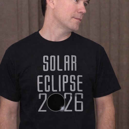 T-shirt Éclipse solaire 2026