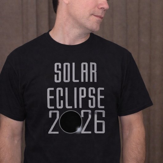 T-shirt Éclipse solaire 2026