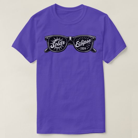 T-shirt Éclipse solaire 4 (Design devant)