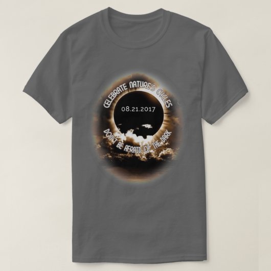 T-shirt Éclipse solaire 82117 (Design devant)