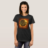 T-shirt Éclipse solaire 8 avril 2024 (Devant entier)