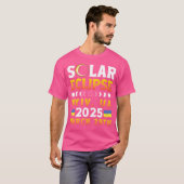 T-shirt Éclipse Solaire À Kiev Ua 2025 29 Mars Astronomie (Devant entier)