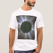 T-shirt Éclipse solaire. (éclipse ; scènes de light_Space (Devant)