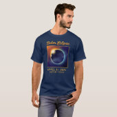 T-shirt Éclipse solaire | Éclipse totale | Astronomie (Devant entier)