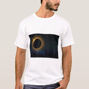 T-shirt Éclipse solaire et lunaire