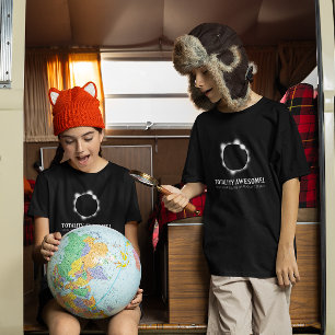 T-shirt Éclipse solaire impressionnante de totalité
