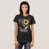 T-shirt Éclipse solaire totale (Devant entier)